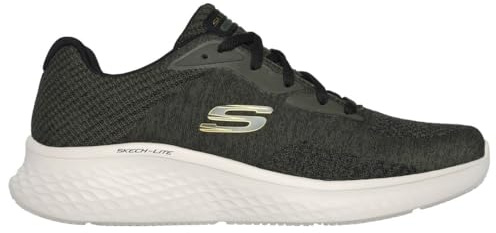 Skechers Men's Skech-lite Pro Faregrove Trainers, Green Olbk, 12 UK
