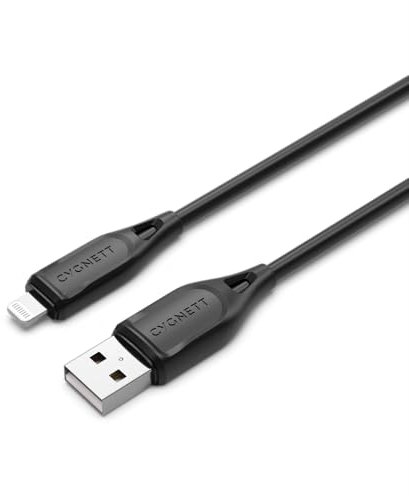 Cygnett Essentials - Cavo da Lightning a USB-A, 1 metro, colore: nero