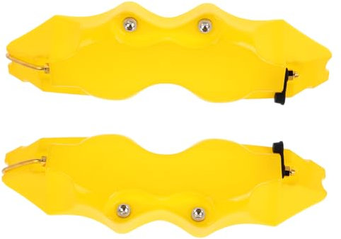 DRESSOOS Auto Parts Brake Caliper Covers Disk Brake Case Covers for Car Abs Material Easy Installation