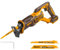 INGCO 20V Cordless Reciprocating Saw (Body Only), Brushless Motor, Electric Saws 2800RPM, 12mm in Metal with 2Pcs Saw Blade for Wood Cutting, Metal Cutting CRSLI2108