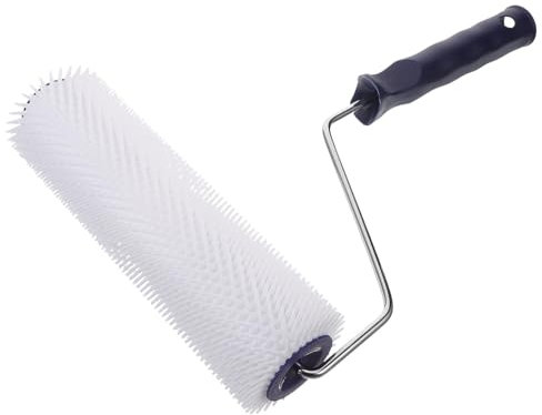 OSALADI Bubble Remove Tool Selbstnivellierende Stachelwalze Luftblasenbeseitigung Für Estrich Und Bodenfarbe Leicht Und Tragbar Für Professionelle Anwendungen