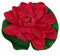 Floweringbeter Künstliche schwimmende Lotusblume, 18 x 18 x 6 cm, Seerose, Teichpflanze, Aquarium-Dekoration für Garten, Landschaftsbau, Schwimmbad, Dekoration (rot)