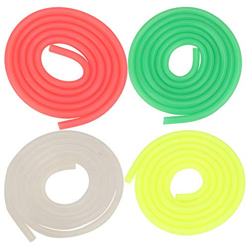 Universal Fuel Line Pipe, 3X5mm Silicone Tube Pipe Fits for RC 1:10 Gasoline Car, Mower, Tractor