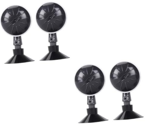 LIOOBO 4stücke Aquarium Sprudelstein Set Luftblase Diffusor Für Fischtanks Geräuschloser Sauerstoffstein Mit Saugnapf Langlebig Und Sicher Für Aquarienbewohner