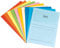 Elco 29488 Ordo Classico Organisationsmappen mit Sichtfenster 120 g/m² 10 Farben sortiert 10 Papiermappen (220 x 310 mm) mit Aufdruck und Fenster, 180 x 100 mm, Karton mit 100 Stück