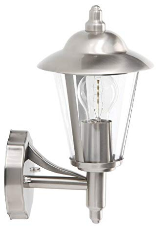Brilliant AG Neil Wall Light Metal/Plastic E27 60 Watt Steel Outdoor