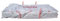 (15,39EUR/Stück) 1 Plattenbag Big Bag Astbestentsorgung Entsorgungssack 260x125x30cm