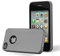 Cadorabo Hülle kompatibel mit Apple iPhone 4 / 4S Schutzhülle TPU Silikon Case Metallic Design Slim Kratzfest Weiche Gummi mit Rundumschutz Case Hülle für iPhone 4 / 4S in Grau