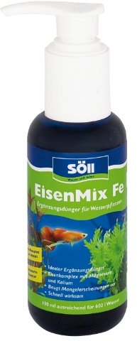 Söll EisenMix Fe, 100 ml - Aquarien-Ergänzungsdünger für Wasserpflanzen/Phosphatfrei und Nitratfrei
