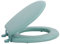 Achim Home Decor - Sedile per WC in vinile morbido e standard, colore verde chiaro da 47 cm, morbido rivestimento in vinile con imbottitura in schiuma confortevole, adatto a tutti gli apparecchi di dimensioni standard, facile da installare Fantasia by Achim Home Decor