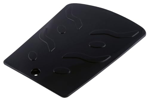 Batteriefach Abdeckung Peugeot Speedfight 2 Schwarz Grundiert | TNT Batteriefach-Abdeckung, schwarz, grundiert und unlackiert; kompatibel mit PEUGEOT Speedfight 1 50 S1 2T AC und 2T LC