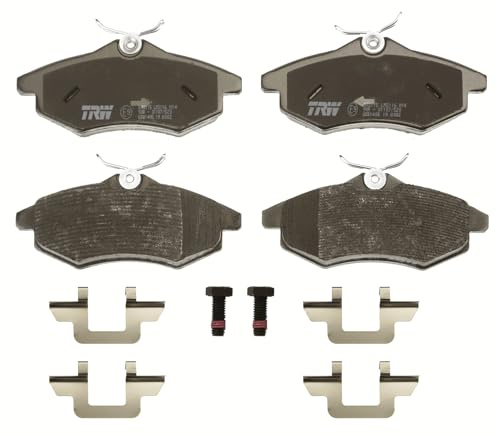 TRW GDB1495 Brake Pad Set of 4 Compatible for Citroen C3 I (FC_, FN_) 2002 - Front Axle and Other Vehicles