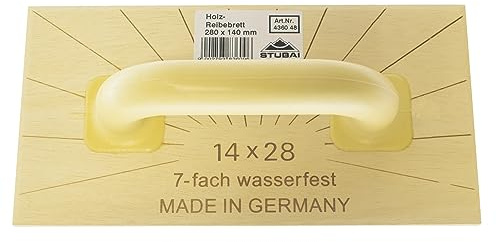 Stubai Holz-Reibebrett Abachi, 140 x 280 mm, 436048