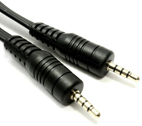 kenable OFC 3.5mm 4 Pole Jack Plug to 3.5mm 4 Pole Jack Plug Cable 1m [1 metres]