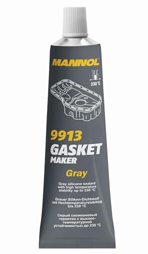 Mannol Gasket Maker, 9913, High-Temp RTV Silicone Sealant for Oil Pan, Valve Cover, Thermostat Housing, and Gasket Repairs That Last