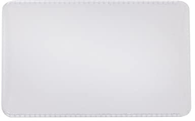 20 x Flexible KARTENHÜLLE - Schutzhülle Ausweishülle Kreditkarte Scheckkartenhülle Scheckkarte Weich-PVC Hülle Karte Ausweis EC klar transparent durchsichtig - Made in Germany