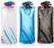 Botella de agua plegable conjunto de 3, MAXIN flexibles plegables botellas de agua reutilizables para senderismo, aventuras, viajes, 700ML.