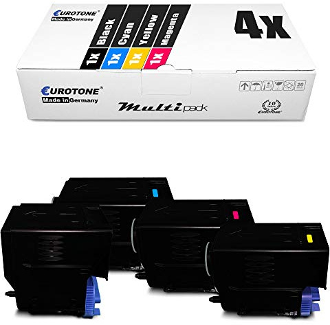 4X Eurotone Toner kompatibel für Canon IR-C 2380 2550 2880 3080 3380 3480 3580 V Ne i 2, C-EXV 21