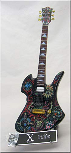 X-Japan HIDE Miniatur-Gitarre Fernandes mit Plektrum