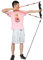 SHARROW Bogenschießen Trainingsgerät Arm Krafttraining Band mit Bogen Riser Bow Trainer Exerciser Holzbogen Armstärke Trainer Puller Bogengriff