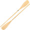 John Paddle 2 Stück Schlauchbootpaddel/Ruder aus Holz fur Ponton, Rafting, Angelboote usw/nur Ruder oder Ruder + Paddle Sleeve zur Auswahl 150cm,160cm (160 cm, Nur Ruder)