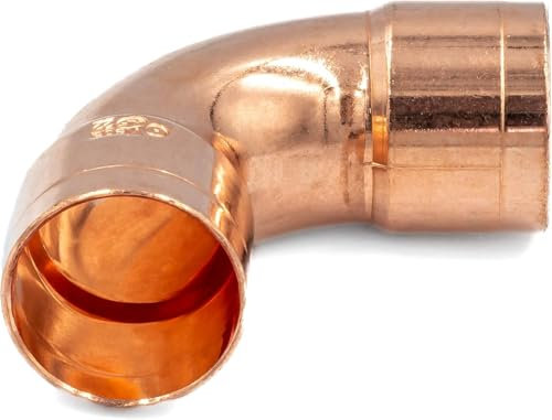 Kupfer Lötfitting DVGW Winkel 90° Innengewinde - Innengewinde (28)