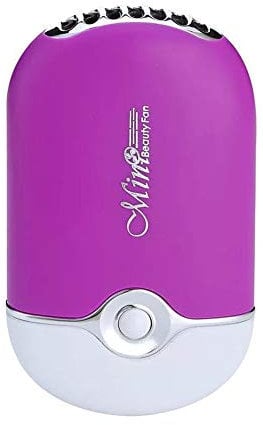 Tongping Mini ventilateur USB pour extension de cils (violet)