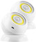 Lunartec LED Spots mit Akku: 2er-Set ultrahelle COB-LED-Akku-Leuchten mit PIR Sensor, 200 lm, weiß (Leuchte mit Bewegungsmelder, Kabellose Strahler, Tischleuchte Batterie)