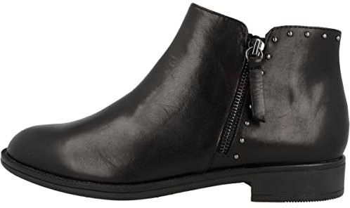 Geox D Jaylon 2 A, Stivaletti Donna, Nero (Black C9999), 37 EU