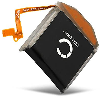 CELLONIC, Batteria per Smartwatch e Braccialetto Fitness compatibile con Samsung Galaxy Watch - 42mm (SM-R810) (250mAh, 3.85V) Batteria di Ricambio EB-BR810ABU