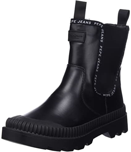 Pepe Jeans Damen Gum Chelsea Booties, 999BLACK, 39 EU