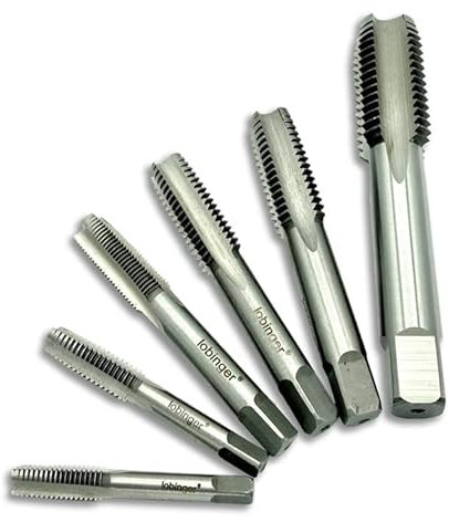 Lobinger® HSS Gewindebohrer metrisch M2-M20 Gewindeschneider Grob-/ Feingewinde (M20 x 2,5)