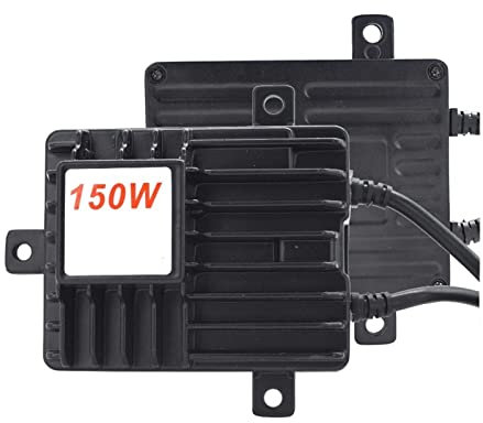 DENJAY Auto HID Xenon Vorschaltgerät 2 STÜCKE 24 V 150 W Scheinwerfer Xenon Vorschaltgerät Für LKW Scheinwerfer Birnen Kit Xenon H1 H3 H7 H11 9005 9006 AC HID Schlankes Vorschaltgerät