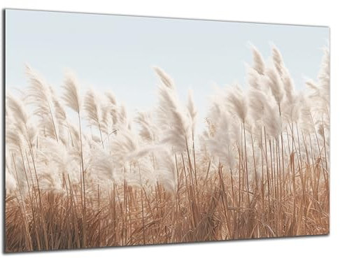 Munera Design - Bild 56x84 - Boho-Stil Schilf-Gräser - Wand-Bilder Wohnzimmer