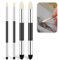 4pcs Artist Blending Sponge Pen Dual Tip Reusable Drawing Art Soft Oil Pastel Blending Tools Washable Sketch Rubbing Sponge Brush for Artist Professional Sketch Drawing Blending Lightening & Highlight