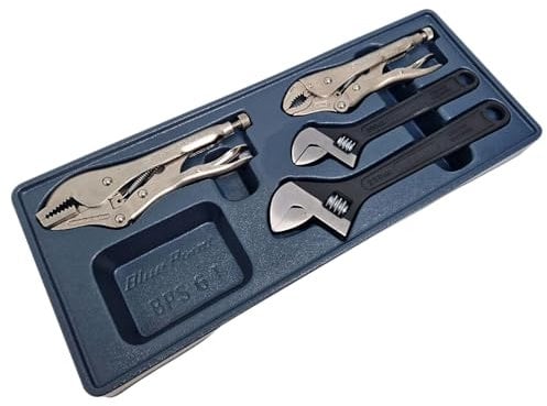 Blue Point Locking Pliers & Adjustable Wrench Set BPS6
