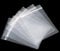 ezkart| 100x Strong Resealable Zip Lock Bags | Reusable Clear Plastic Bags | Ideal for Food Storage Jewellery Medicine (100, 3.5 x 4.5 Inch)
