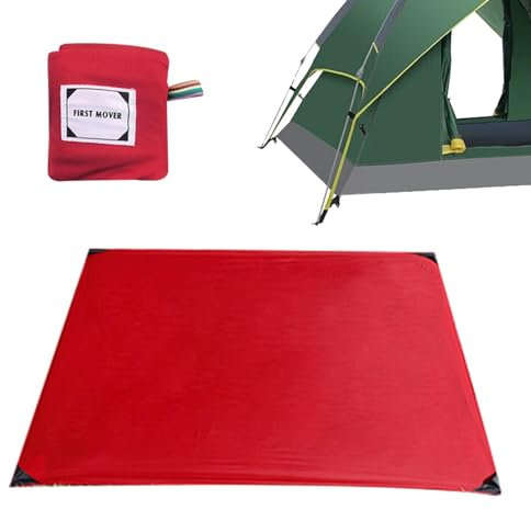 Reisedecke im Taschenformat, Picknick-Matte - leichte Outdoor-Decke, wasserdichte und strapazierfähige tragbare Taschenmatte für Strand, Camping, Wandern, Reisen und Picknick