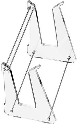 Acrylic Laptop Stand - Clear Laptop Stand for Desk | Ergonomic Acrylic Laptop Stand, Heat Dissipation, Laptop Stand T