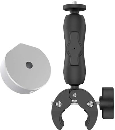 Sionhiuo Kleine Dachmontage, kleines Montageset - Tragbarer Adapter für Autodach,Tragbare Masthalterung, verstellbare Dachhalterung für Wohnmobil-Dach, Wohnmobil-Leiterrohr-Halterung
