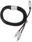HAMPPLIES USB C to Dual Rca Audio Adapter Cable Stereo Converter for Smartphones Tablets Laptops Plug Play Functionality Enhances Sound Quality Wide Compatibility