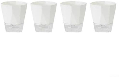 Effiziente Wassermanagement Blumentöpfe Satz von 4 automatische Bewässerungssysteme für kleine Zimmerpflanzen (A)