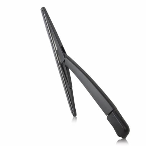 Brazo y escobilla de limpiaparabrisas trasero para Nissan Qashqai 2008-2013, conjunto de limpiaparabrisas trasero de goma ABS.
