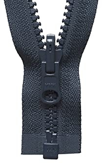 YKK Reversible Zip, No. 560 Dark Navy, 61 cm Length
