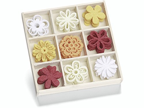 Knorr Prandell 218001203 Knorr prandell 218001203 Filzornamentbox, Motiv: Blume