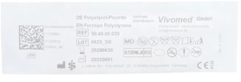 Einmalpinzette steril transparent