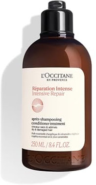 L'OCCITANE - Après-Shampoing Réparation Intense - 250 ml - Cheveux secs et abîmés - Fabriqué en France