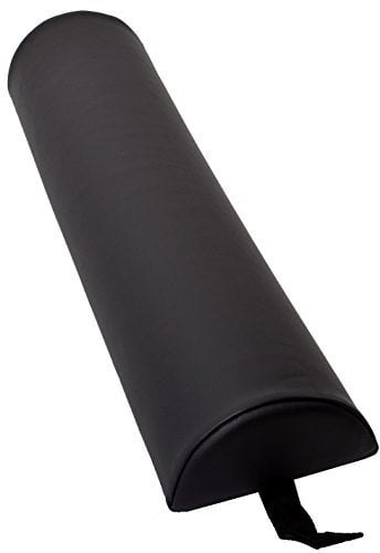 Promafit Genou Haute qualité rôle/Demi-Rouleau pour Massage en différentes Couleurs - Rouleau de Massage avec revêtement PU - Housse Repousse l'eau et l'huile - Remplissage en Mousse à cellules Fines