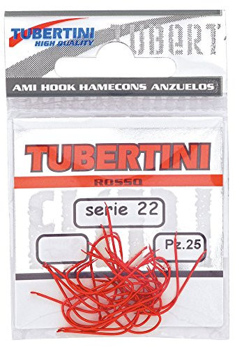 Tubertini Forellenhaken zum Forellenangeln, 25 Stück, 6