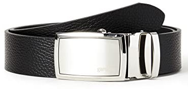 Atelier GARDEUR Herren Herrengürtel Gürtel, Schwarz (Schwarz 99), 105 cm